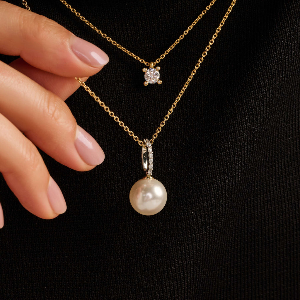 Ti Sento Milano Collier Perles 34153YP