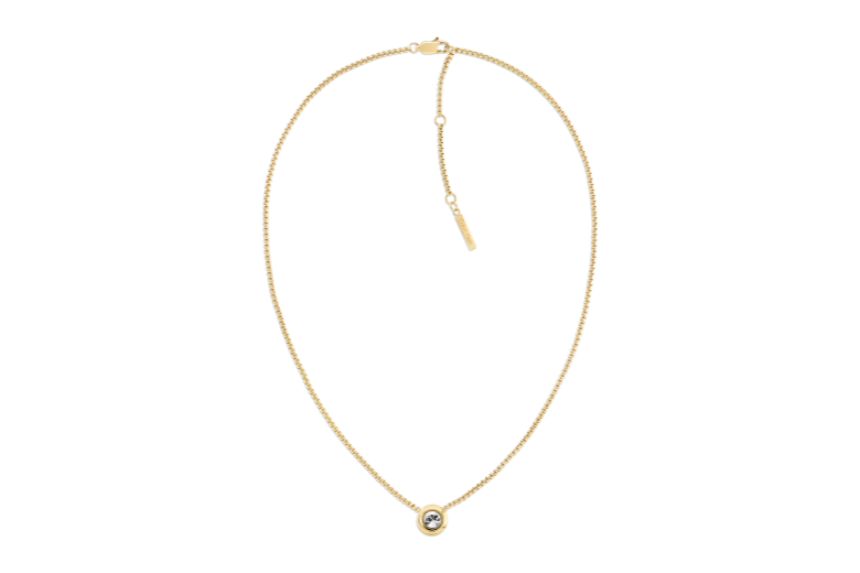 Calvin Klein Twisted Bezel Solitaire 35000770