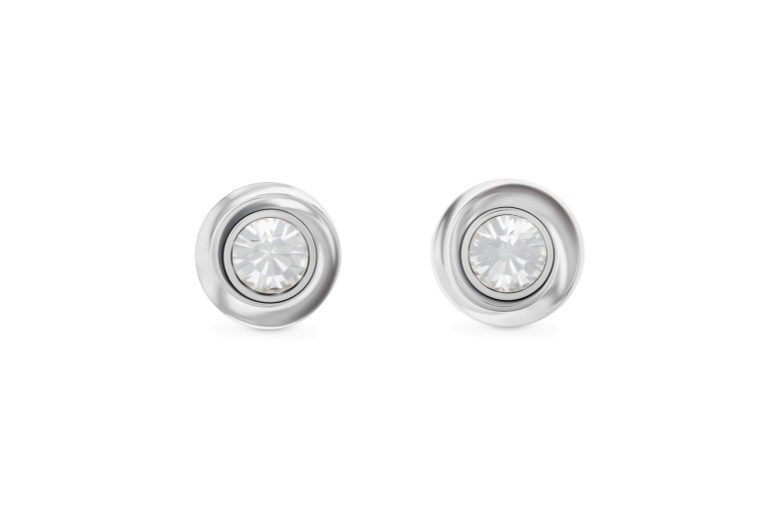 Calvin Klein Twisted Bezel Solitaire 35000771
