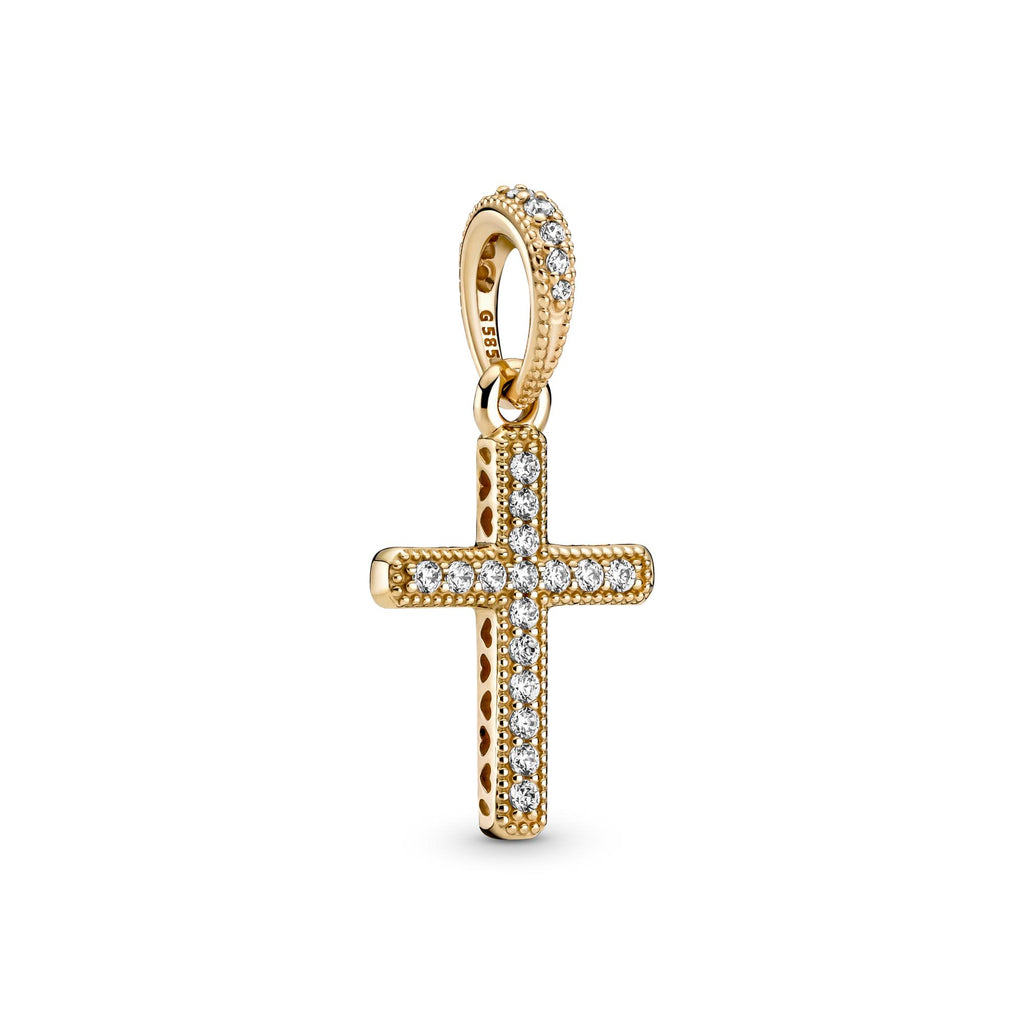 Pandora Moments Pendentif Croix Scintillante 359521C01