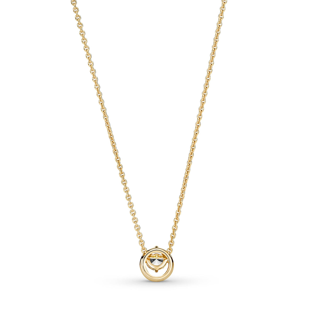 Pandora Timeless Collier Pendentif Halo Rond Scintillant 361174C01-45