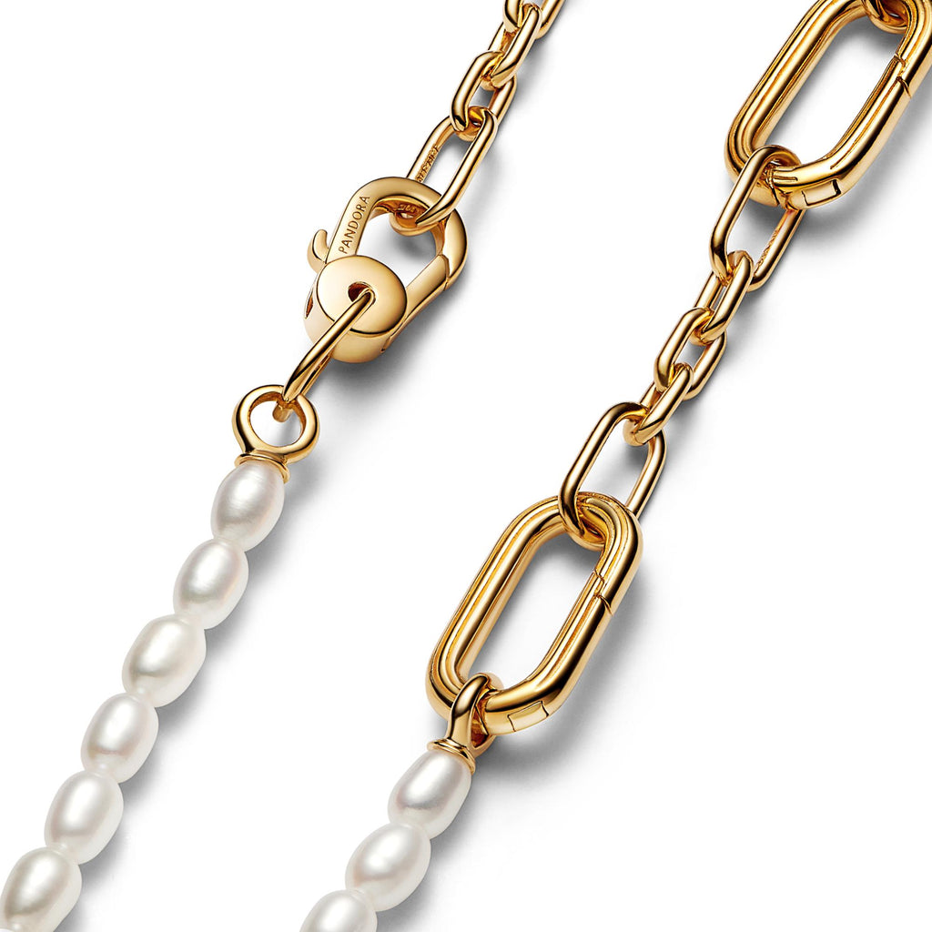 Pandora ME Collier Fin Perles de Culture d’Eau Douce Traitées 362302C01-45