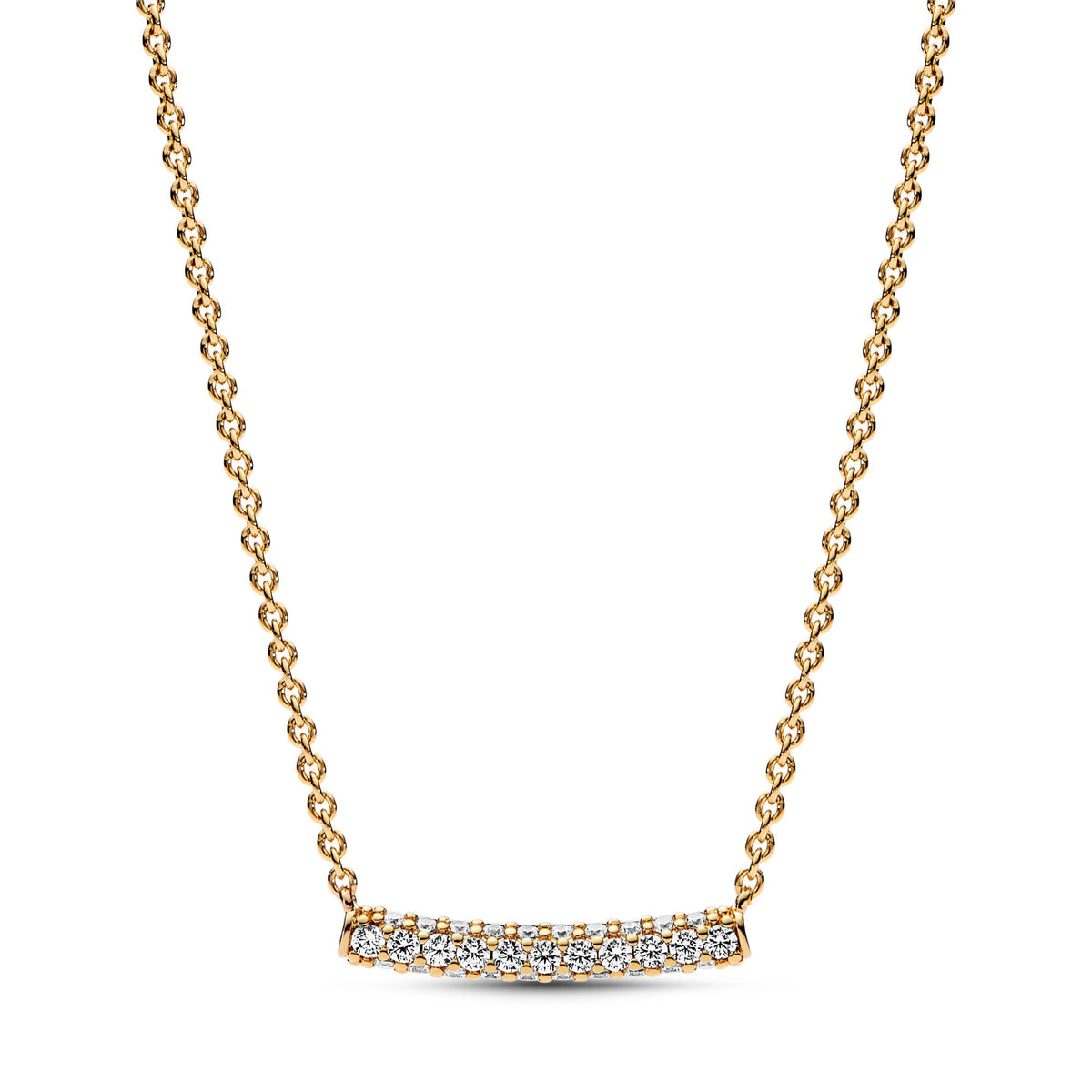 Pandora Timeless Collier Barre Simple Rang Pavée 362635C01-45