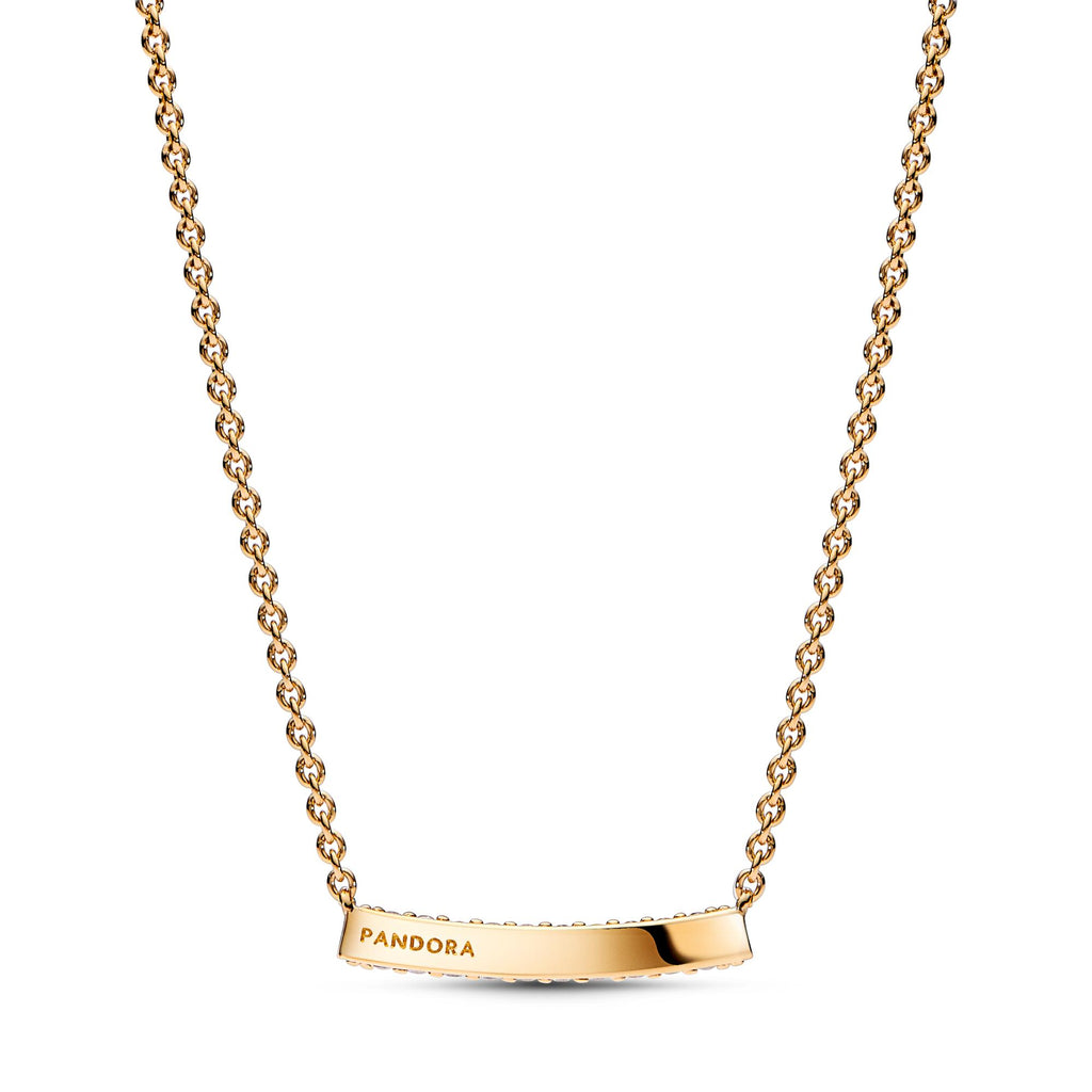 Pandora Timeless Collier Barre Simple Rang Pavée 362635C01-45