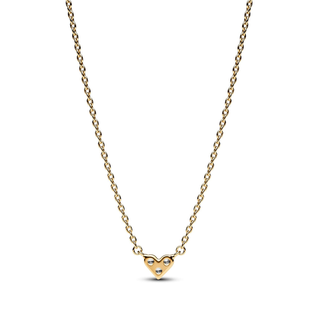 Pandora Timeless Collier Cœur Triple Pierre 363014C01-45