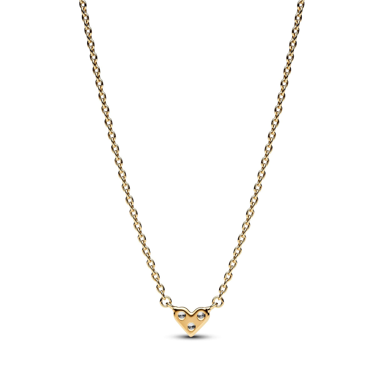 Pandora Timeless Collier Cœur Triple Pierre 363014C01-45