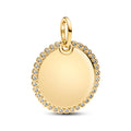 Pandora Moments Pendentif Plaque Ronde Gravable 364007C01
