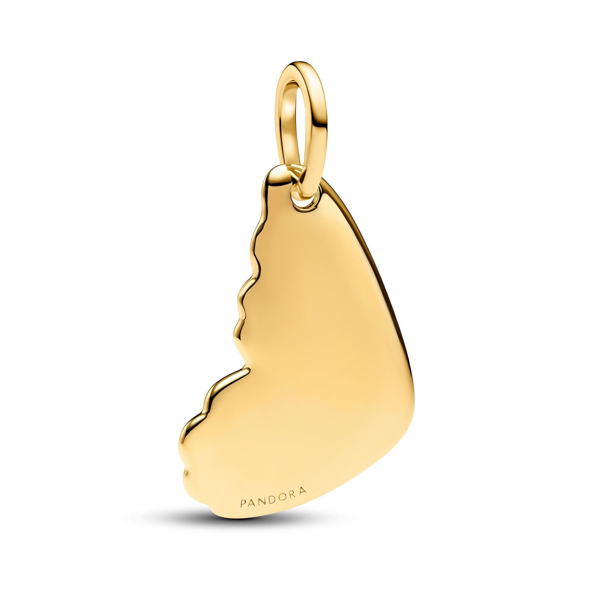 Pandora Moments Pendentif Plaque Aile de Papillon Gravable 364015C00
