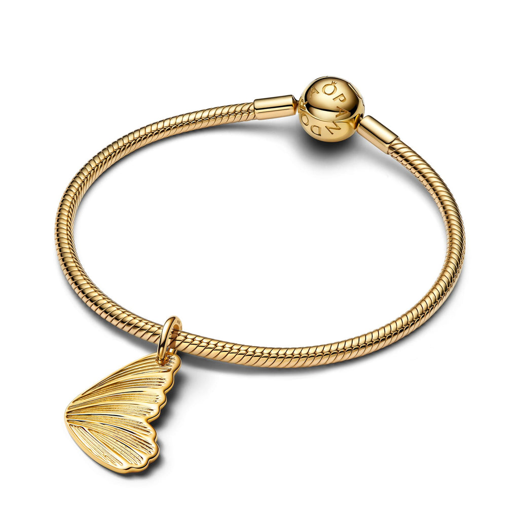 Pandora Moments Pendentif Plaque Aile de Papillon Gravable 364015C00