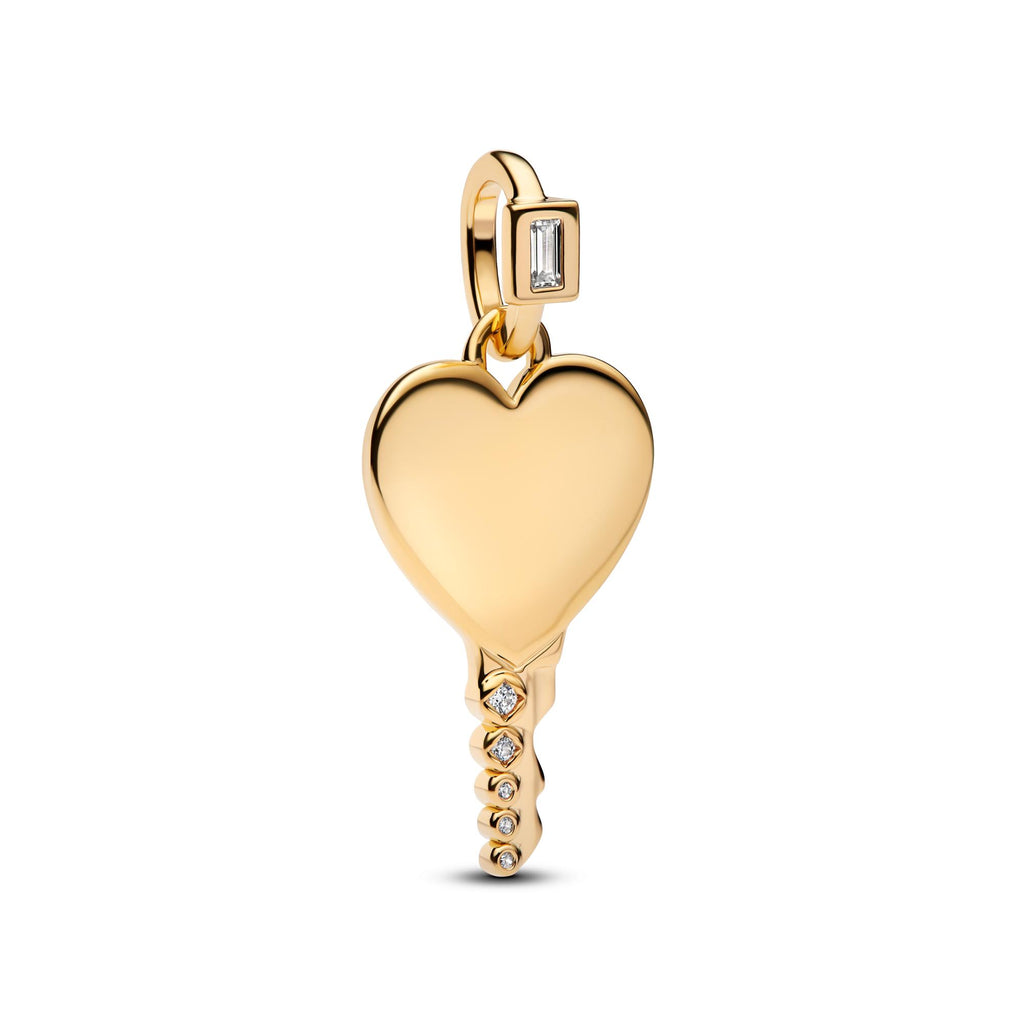 Pandora Moments Pendentif Clé Cœur Gravable 364353C01