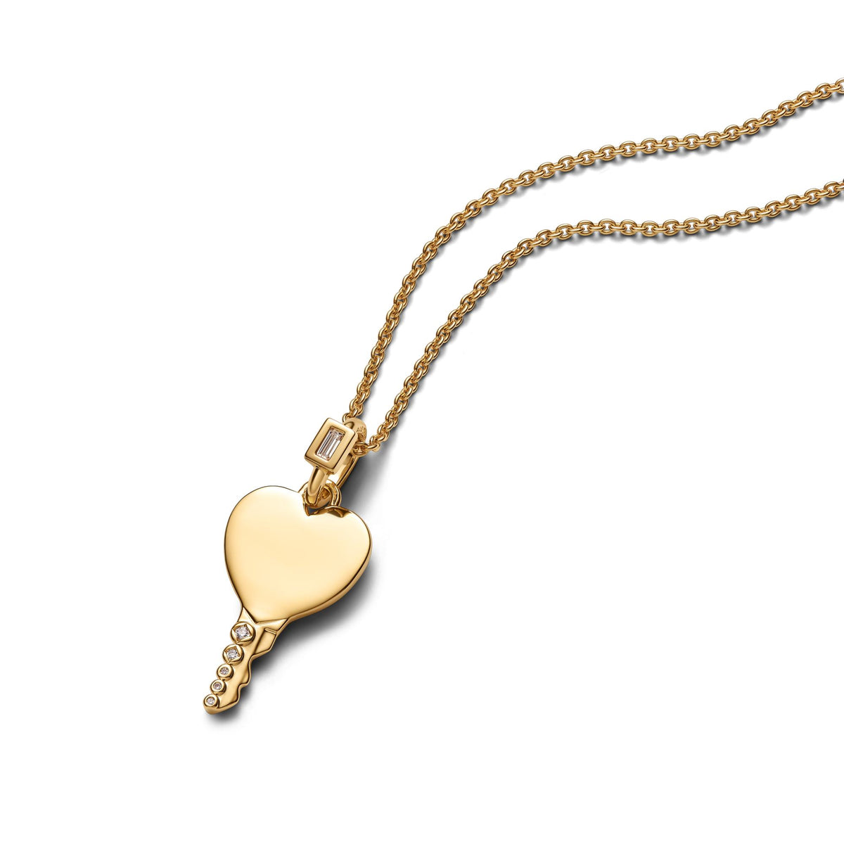 Pandora Moments Pendentif Clé Cœur Gravable 364353C01