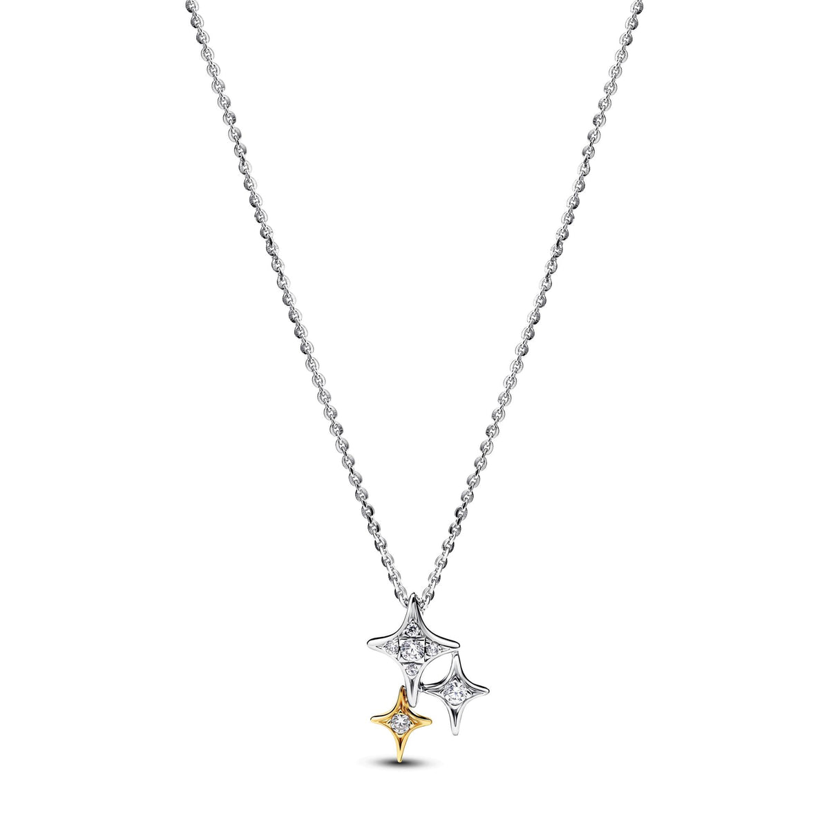 Pandora Moments Collier Pendentif Trois Étoiles 365051C01-50