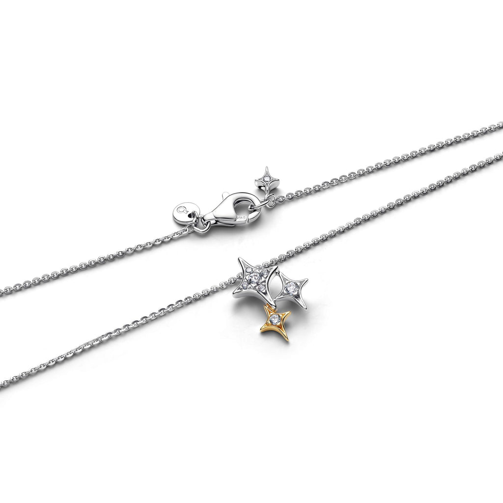 Pandora Moments Collier Pendentif Trois Étoiles 365051C01-50
