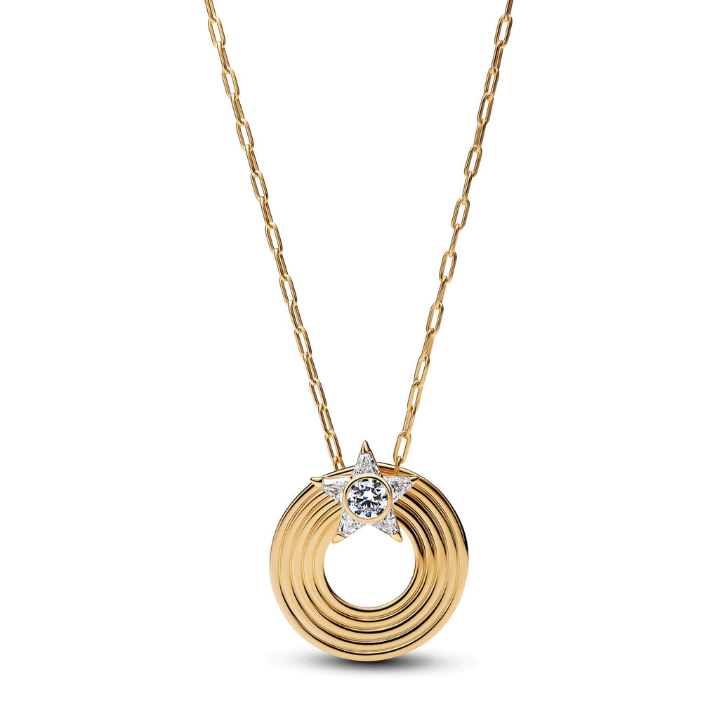 Pandora Timeless Collier Pendentif Étoile Filante Scintillante 365067C01-45