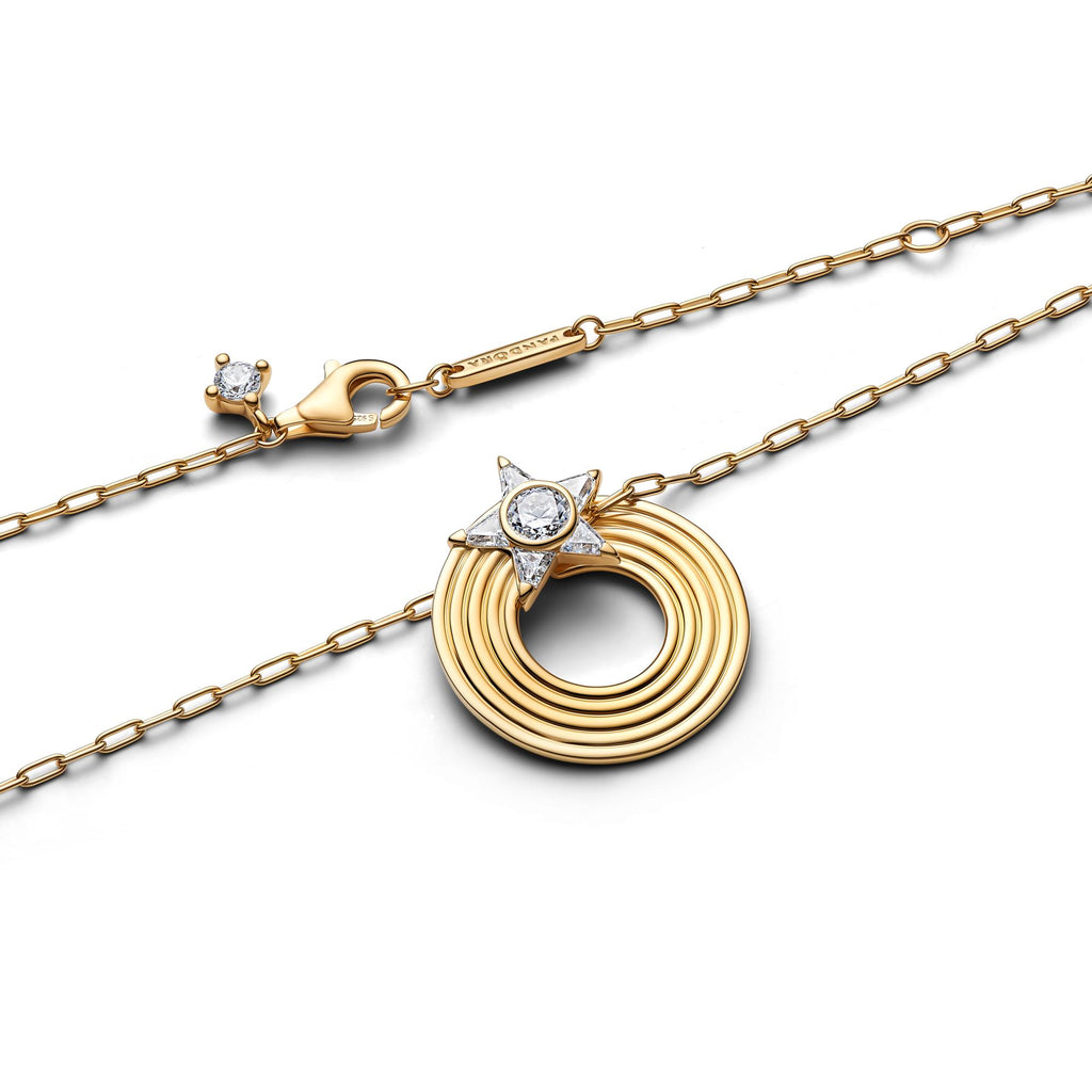Pandora Timeless Collier Pendentif Étoile Filante Scintillante 365067C01-45