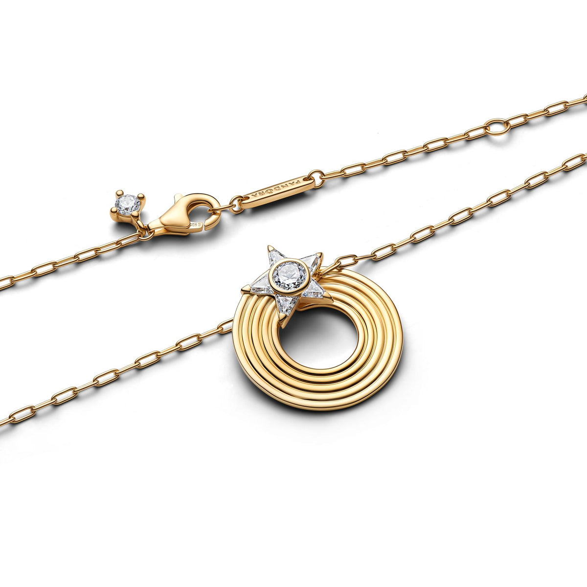 Pandora Timeless Collier Pendentif Étoile Filante Scintillante 365067C01-45
