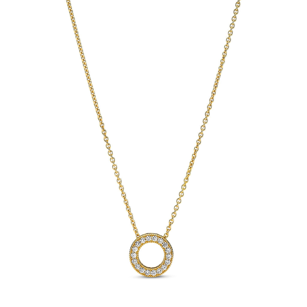 Pandora Signature Collier Cercle Pavé Signature 367436C01-45