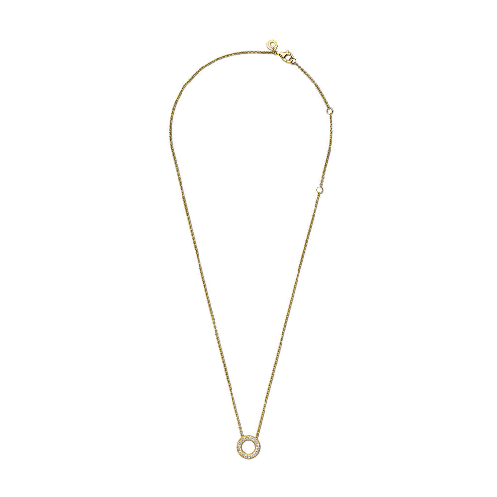 Pandora Signature Collier Cercle Pavé Signature 367436C01-45