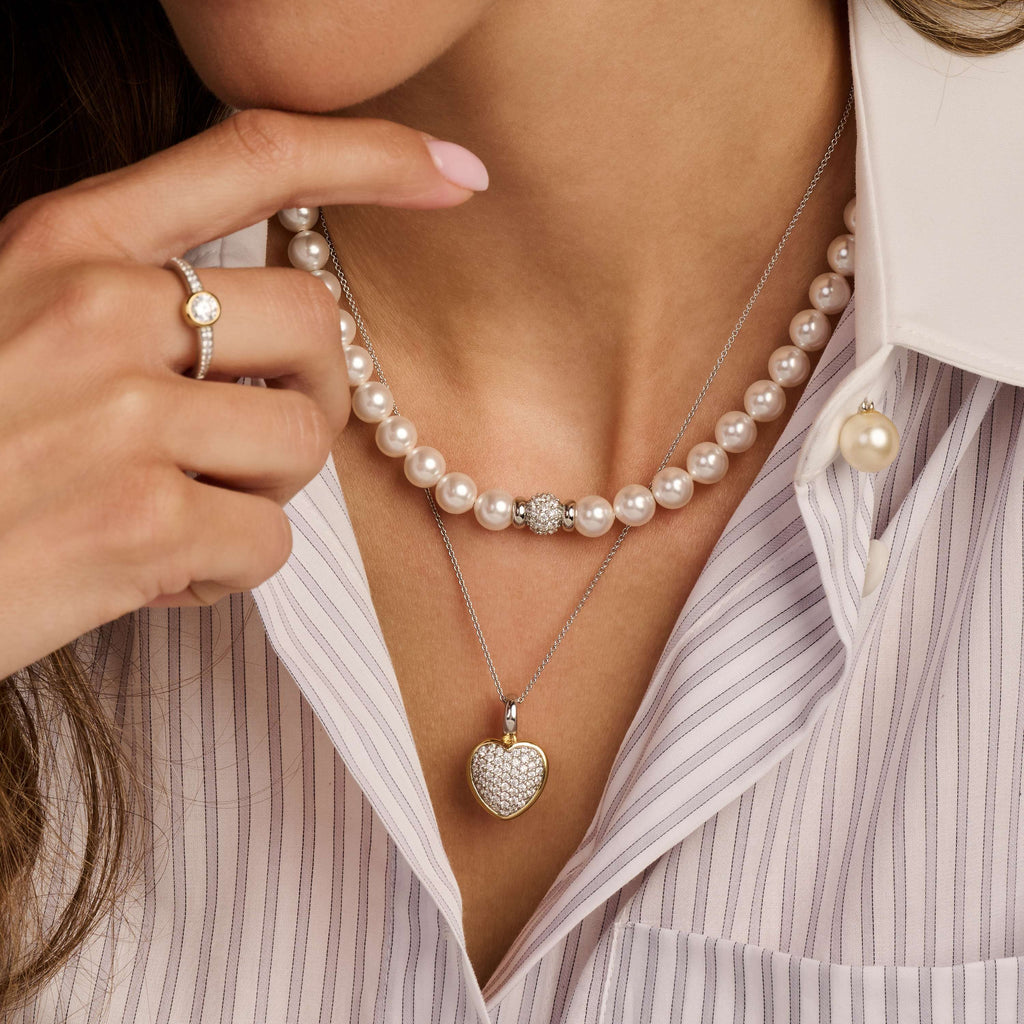 Ti Sento Milano Collier Perles 3814PW