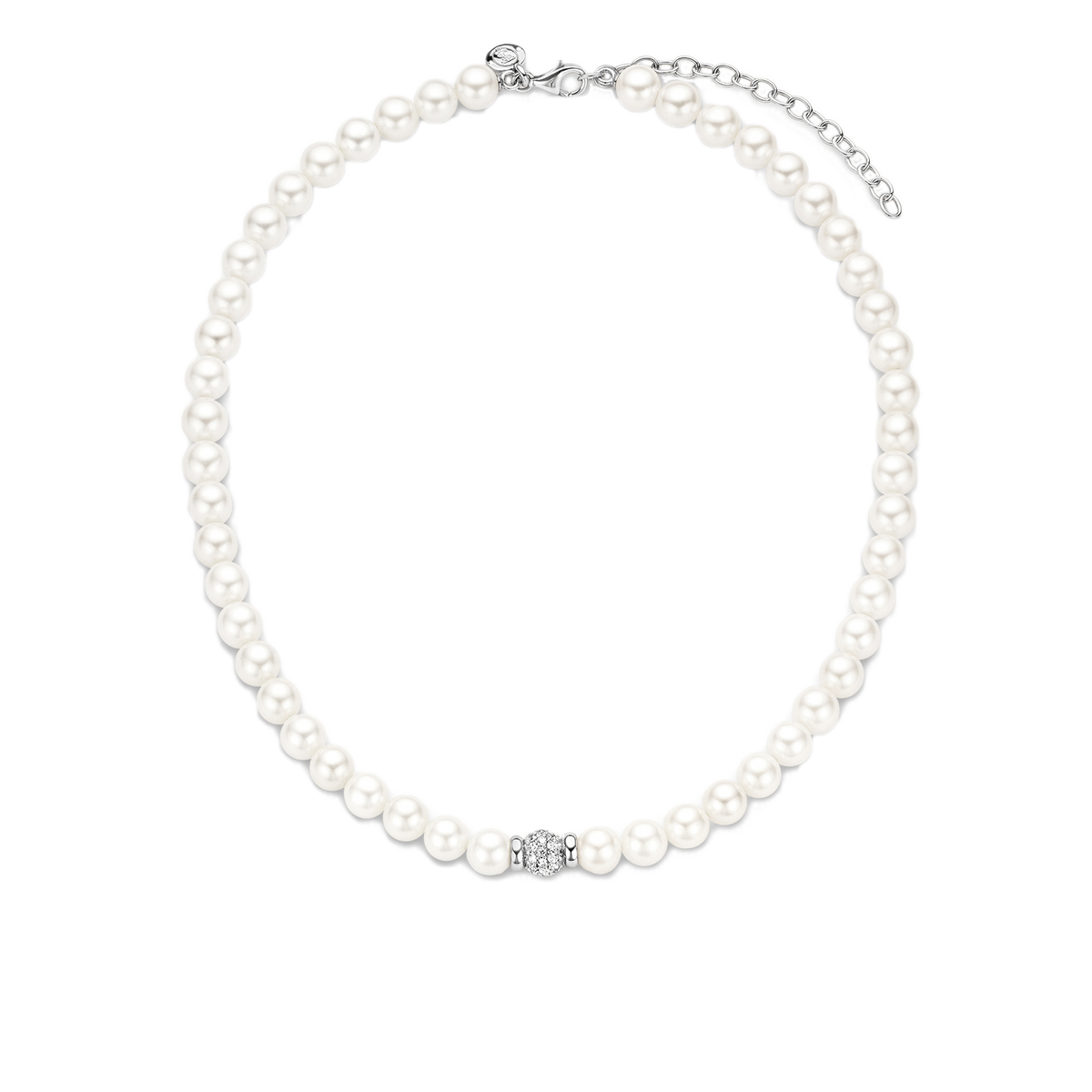Ti Sento Milano Collier Perles 3814PW