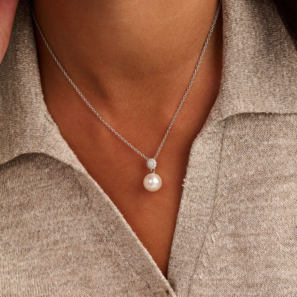 Ti Sento Milano Collier pendentif Perles 3854PW