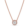 Pandora Timeless Collier Halo Scintillant Rond 386240CZ-45