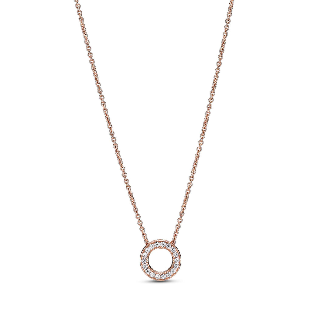 Pandora Signature Collier Cercle Pavé Signature 387436C01-45