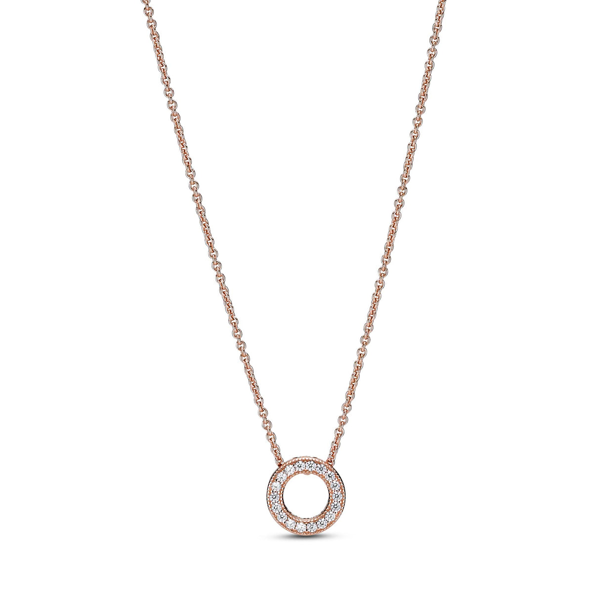 Pandora Signature Collier Cercle Pavé Signature 387436C01-45
