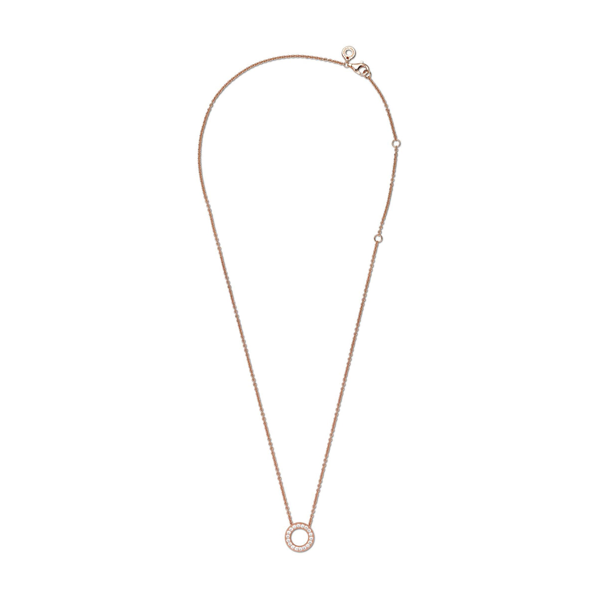 Pandora Signature Collier Cercle Pavé Signature 387436C01-45