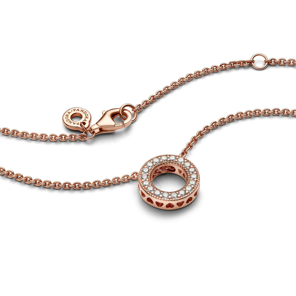 Pandora Signature Collier Cercle Pavé Signature 387436C01-45