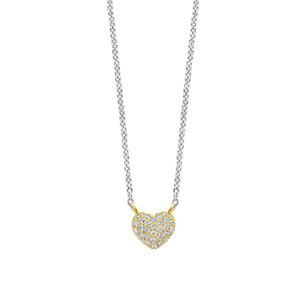 Ti Sento Milano Collier pendentif Amour, chance, bonheur 3899ZY