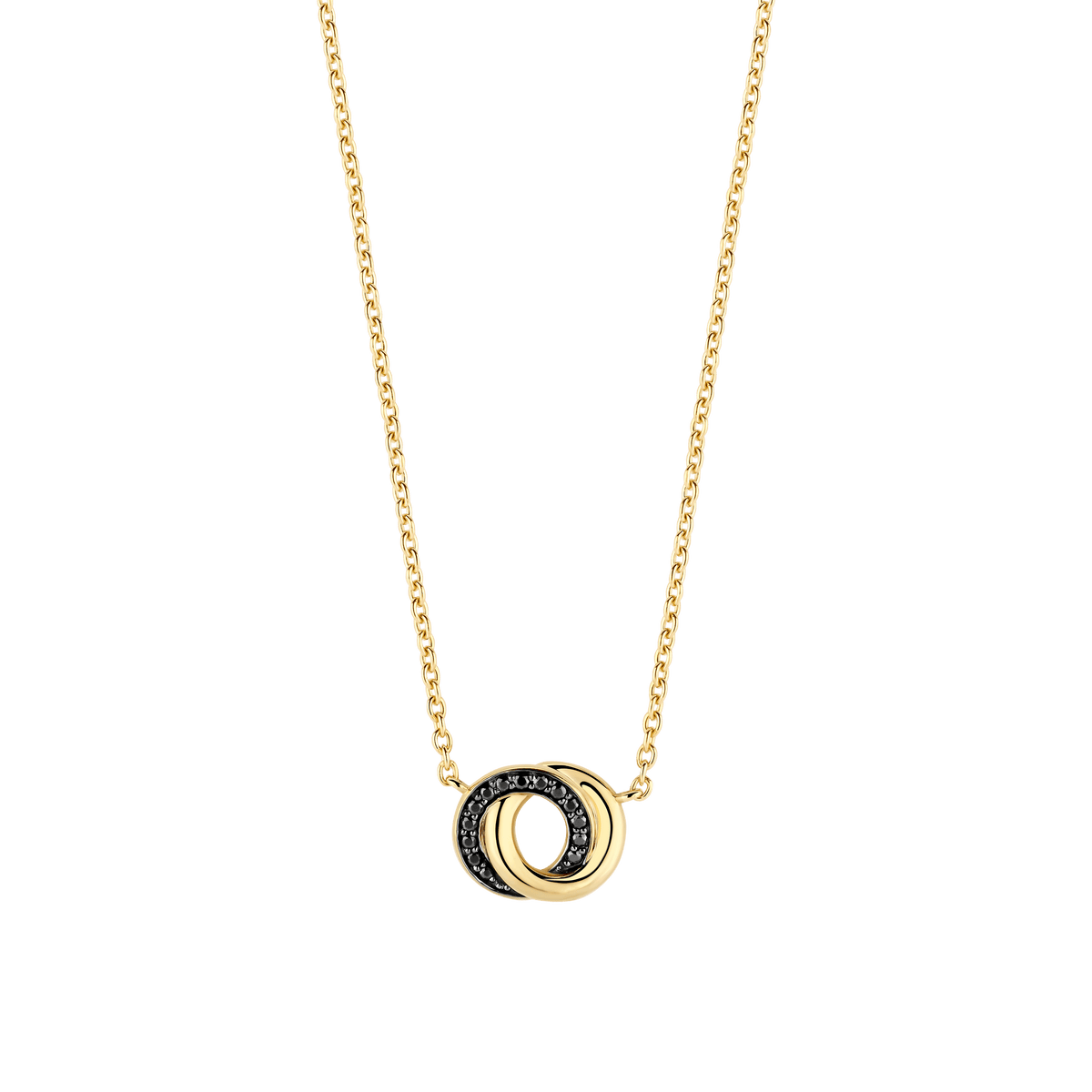 Ti Sento Milano Collier pendentif Cercles 3915BY
