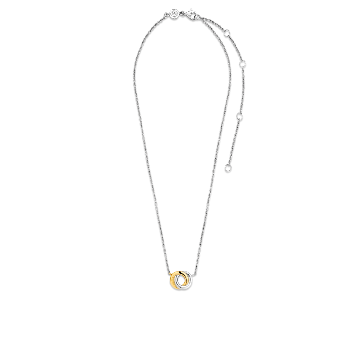 Ti Sento Milano Collier pendentif Cercles 3915SY