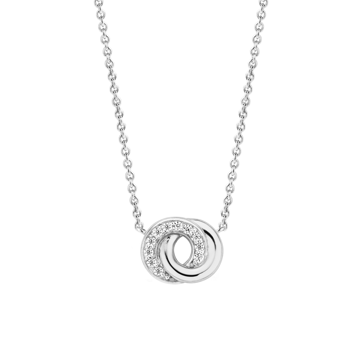 Ti Sento Milano Collier pendentif Cercles 3915ZI