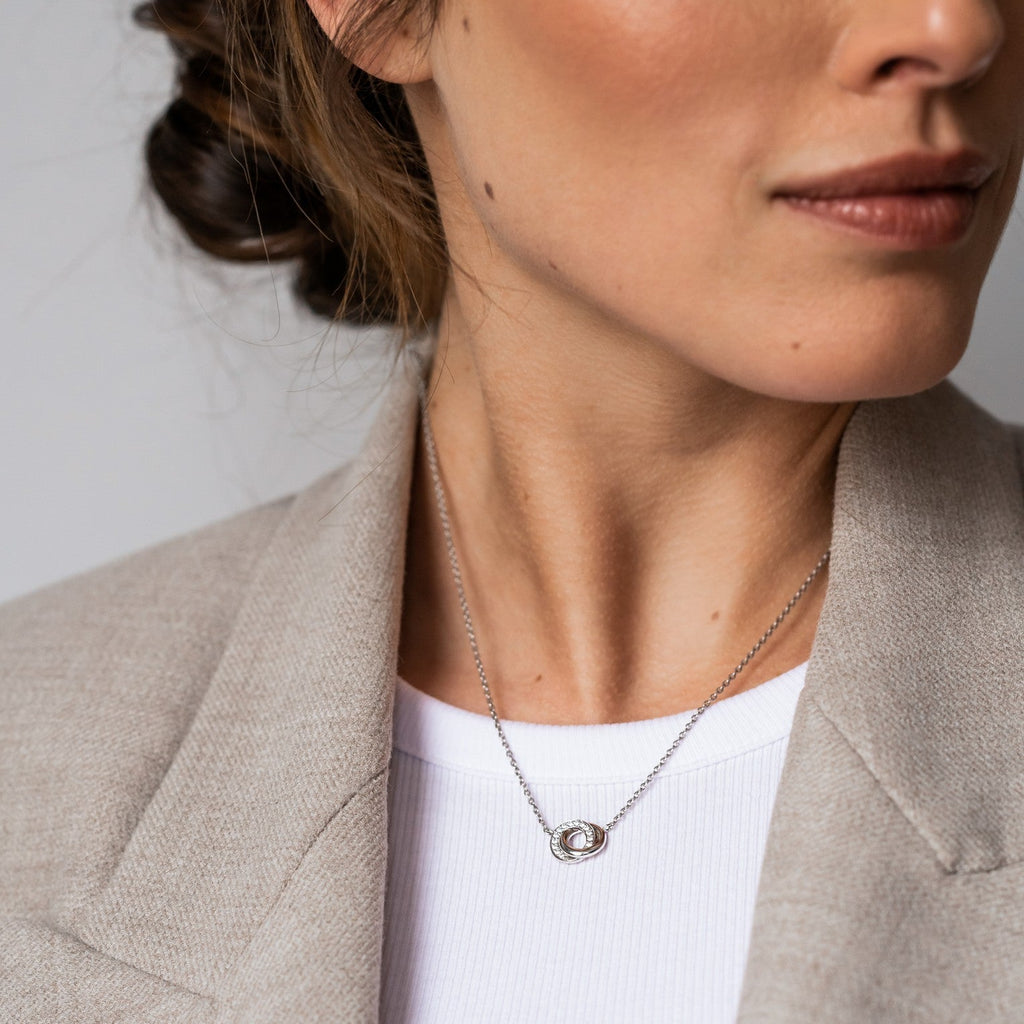 Ti Sento Milano Collier pendentif Cercles 3915ZI