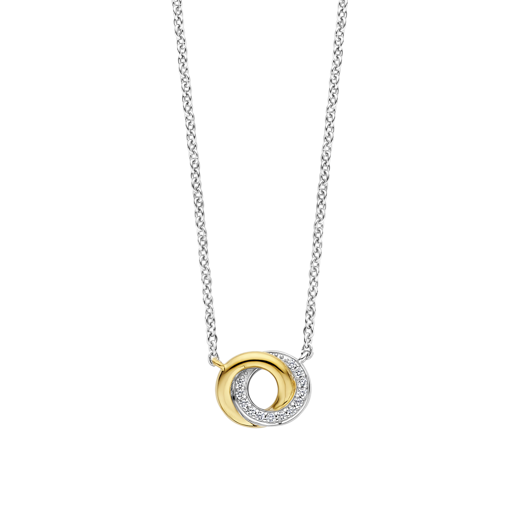 Ti Sento Milano Collier pendentif Cercles 3915ZY