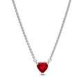 Pandora Timeless Sprankelende halsketting met hartvormige halohanger 392542C01-45