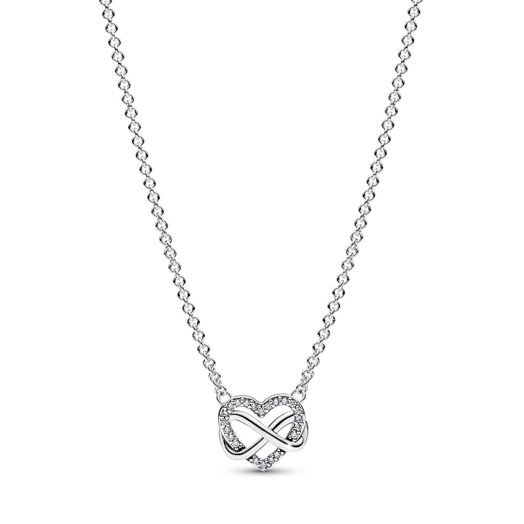 Pandora Moments Collier Cœur Infini Scintillant 392666C01-50