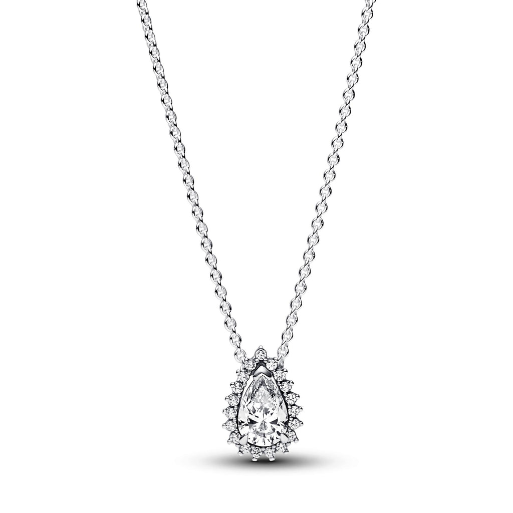 Pandora Timeless Collier Halo Poire Scintillante 392832C01-45