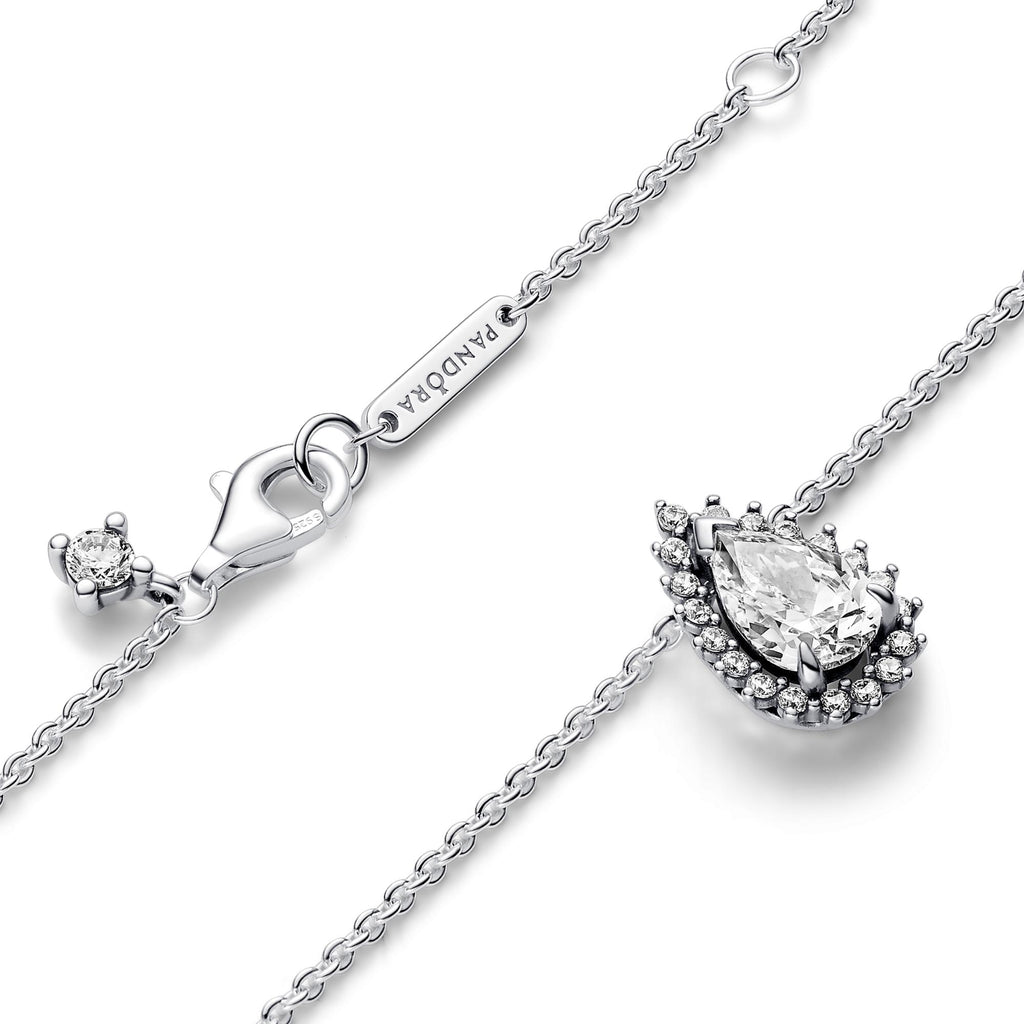 Pandora Timeless Collier Halo Poire Scintillante 392832C01-45