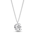 Pandora Moments Collier Pendentif Lune et Arbre de Vie Tournoyant 392992C01-50