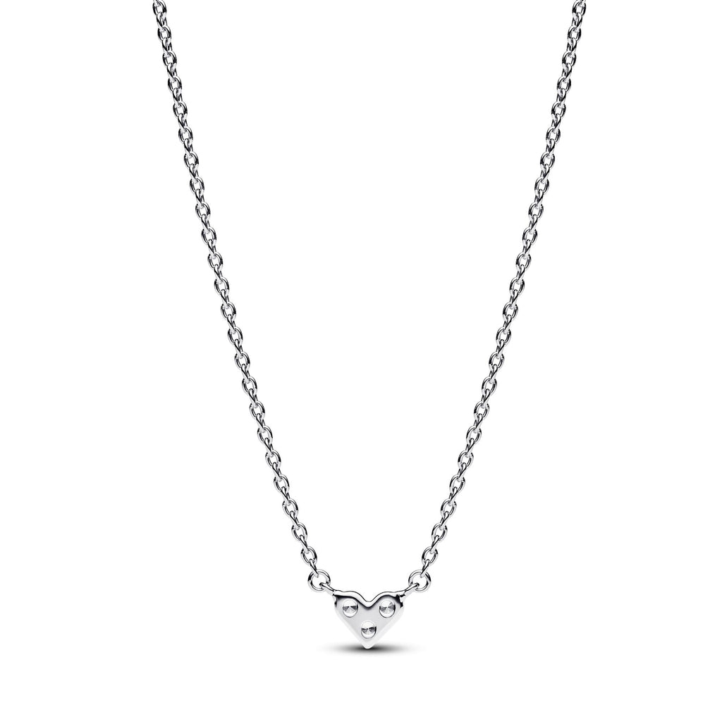 Pandora Timeless Collier Cœur Triple Pierre 393014C01-45