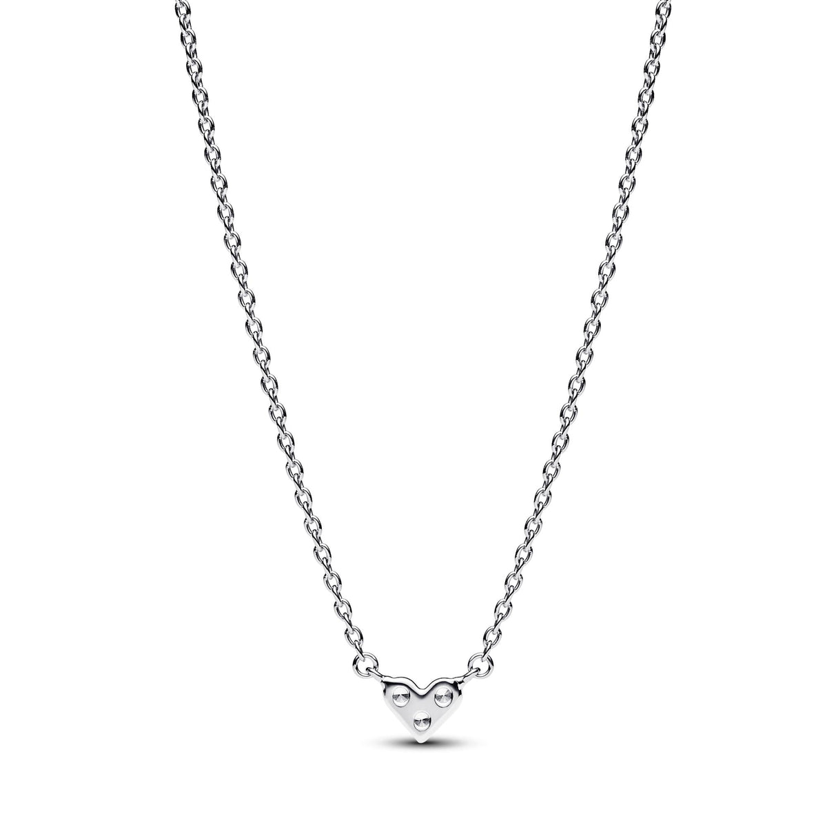 Pandora Timeless Collier Cœur Triple Pierre 393014C01-45