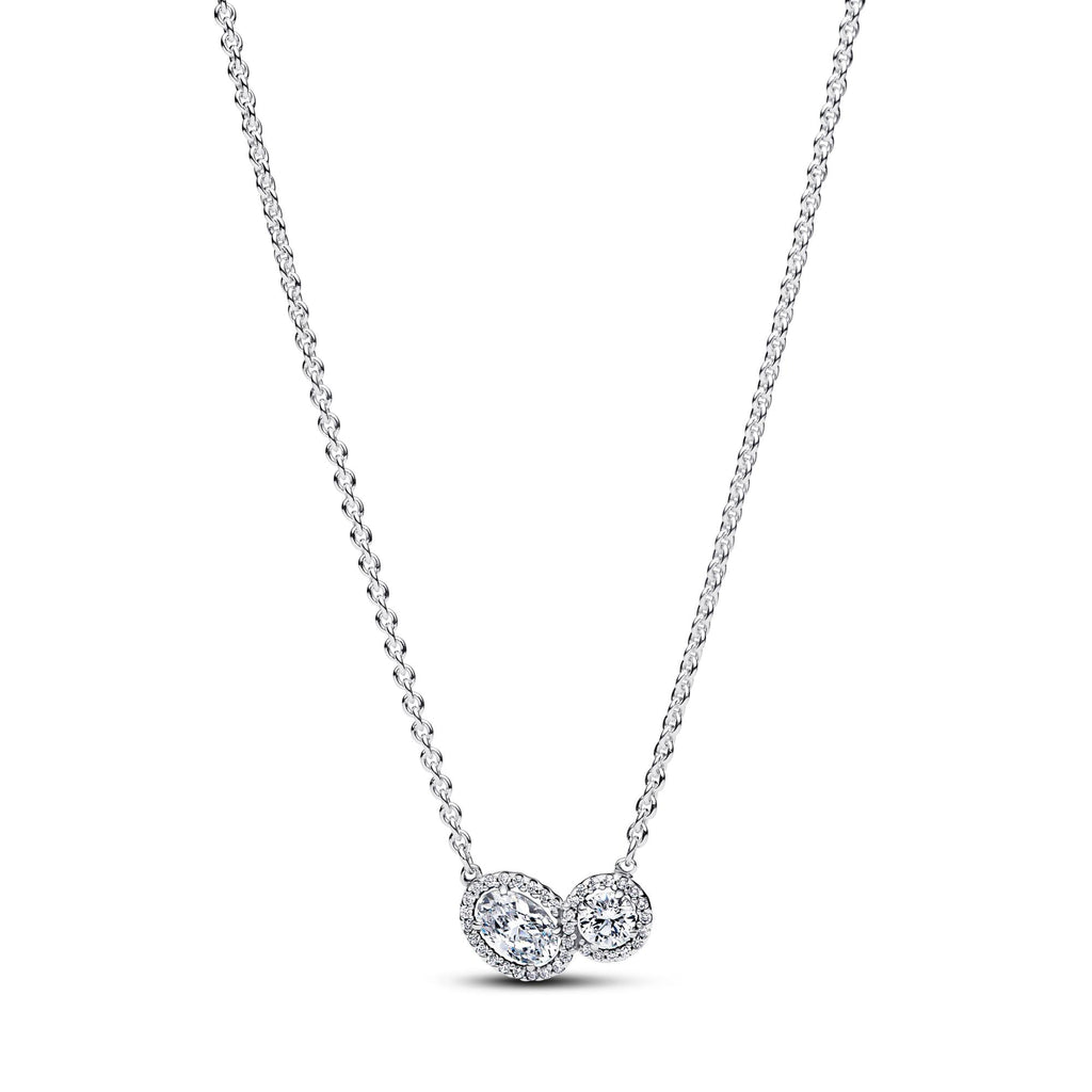 Pandora Timeless Collier Halo Embrace 393776C01-45