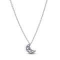 Pandora Moments Collier à Pendentif Croissant de Lune 394259C01-50