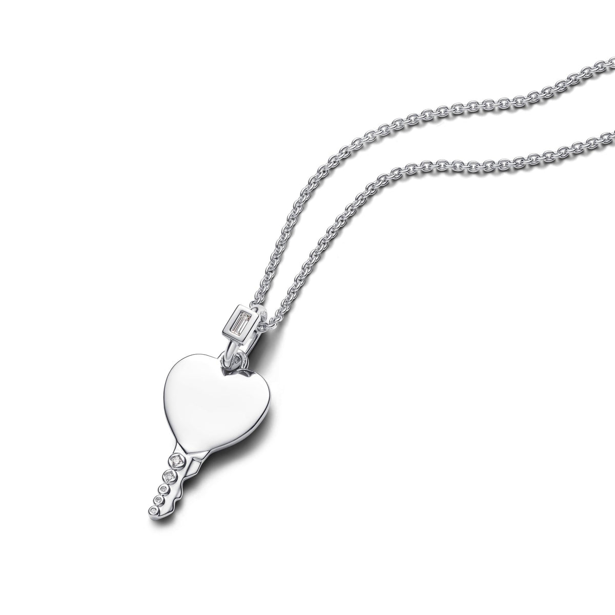 Pandora Moments Pendentif Clé Cœur Gravable 394353C01