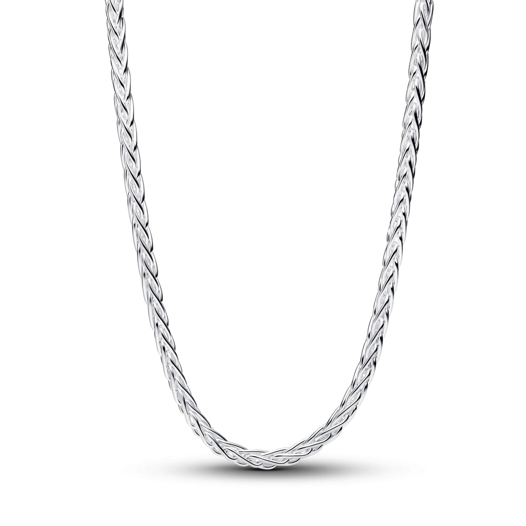Pandora Moments Collier à Charms Maille Sétaire Fermoir Pavé 394463C01-45