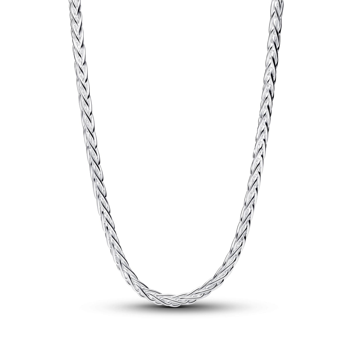 Pandora Moments Collier à Charms Maille Sétaire Fermoir Pavé 394463C01-45