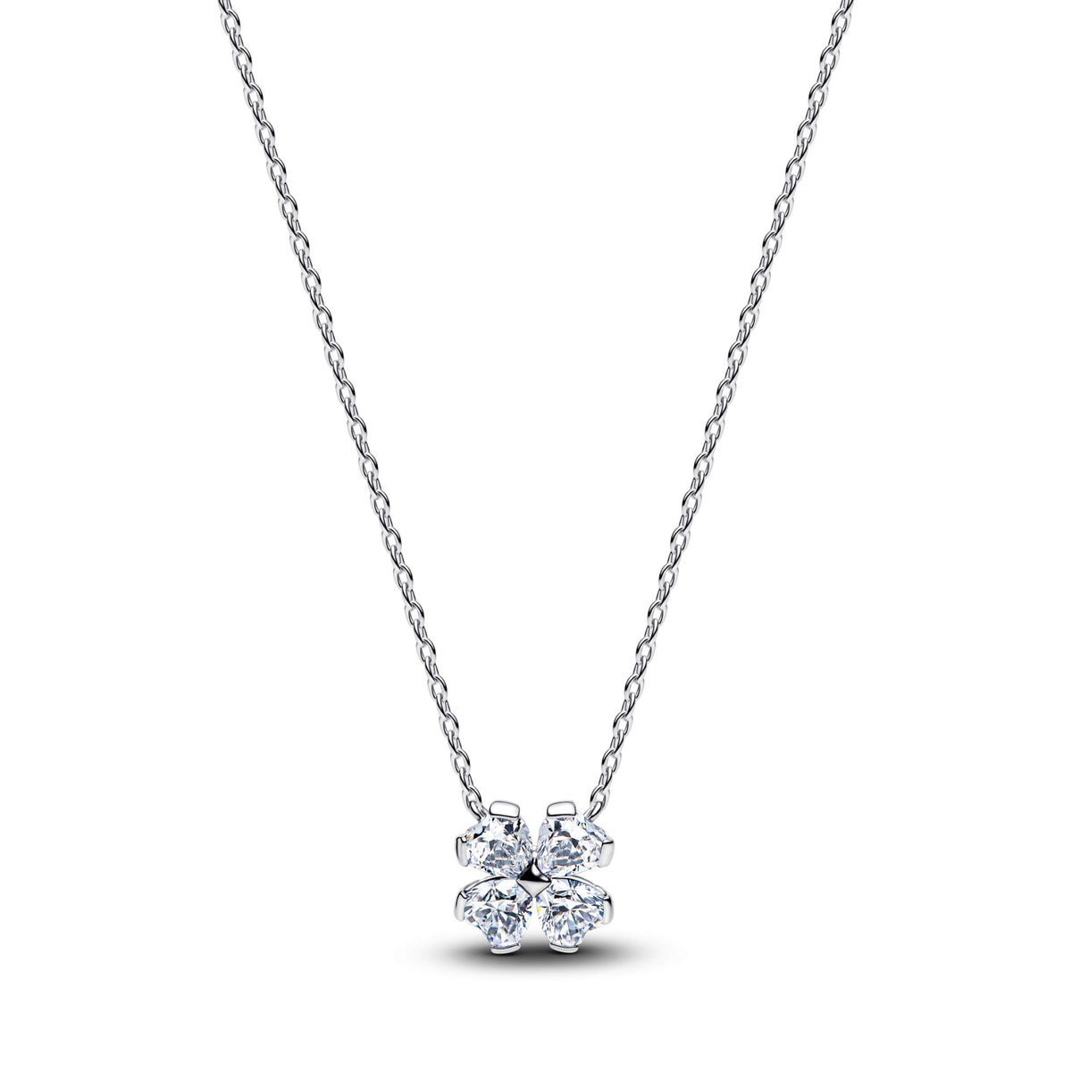 Pandora Timeless Collier à Pendentif Trèfle à Quatre Feuilles Scintillant 394502C01-45