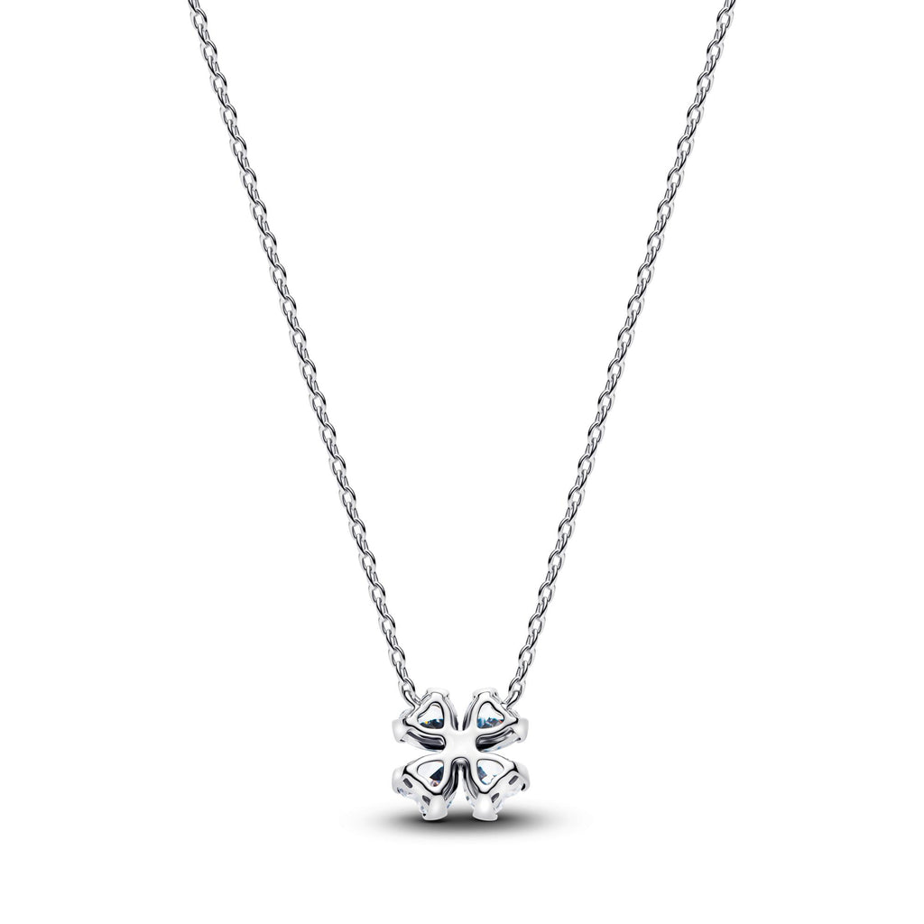 Pandora Timeless Collier à Pendentif Trèfle à Quatre Feuilles Scintillant 394502C01-45